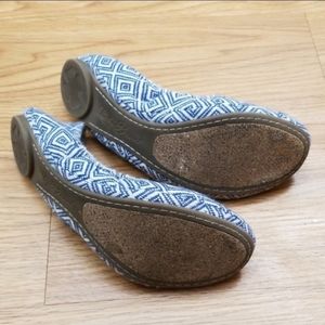 Lucky Brand Shoes - Lucky Brand Blue Diamond Ballet Flats size 7 Lucky Brand Shoes - Lucky Brand Blue Diamond Ballet Flats size 7